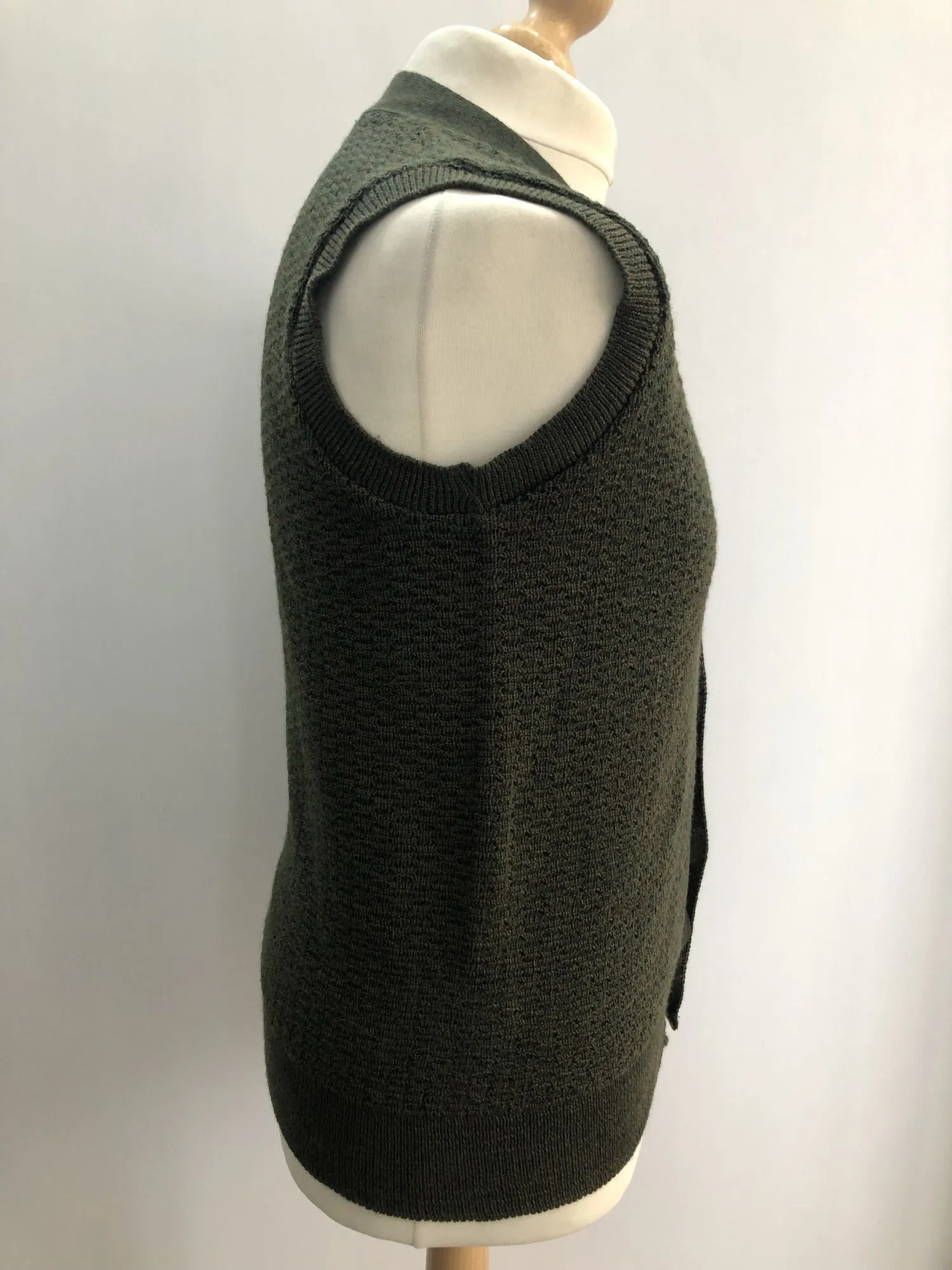 1960s Knitted Waistcoat by Lion - Size L