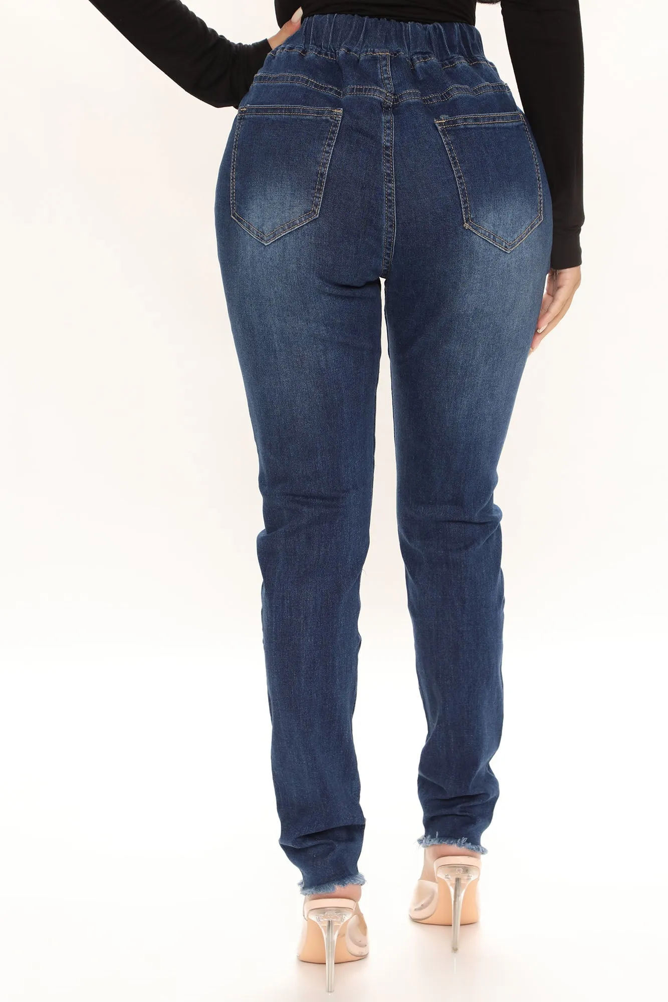 Always Out Of Time Skinny Jeans - Dark Wash