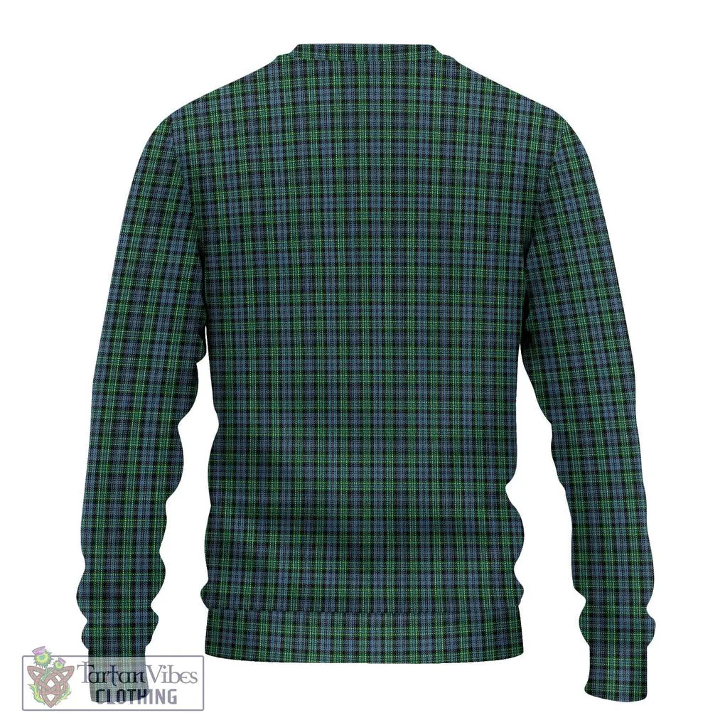Arbuthnot Tartan Ugly Sweater with Family Crest DNA In Me Style