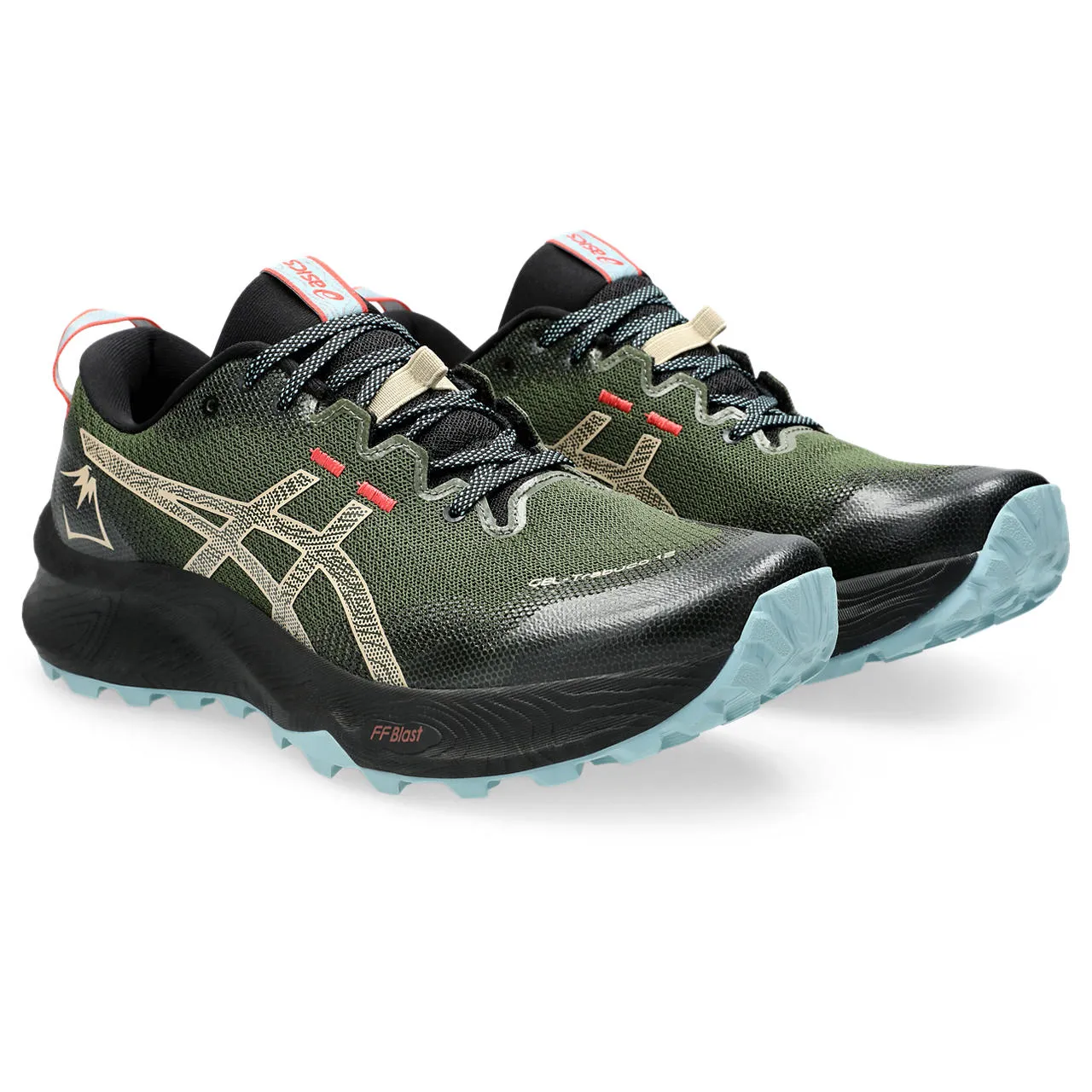 ASICS GEL-Trabuco 12 (MENS) SMOG GREEN/FEATHER GREY