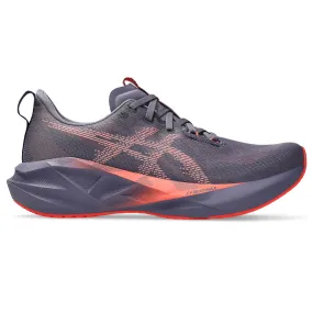 ASICS NOVABLAST 5 (MENS) GREYISH PURPLE/CORAL REEF
