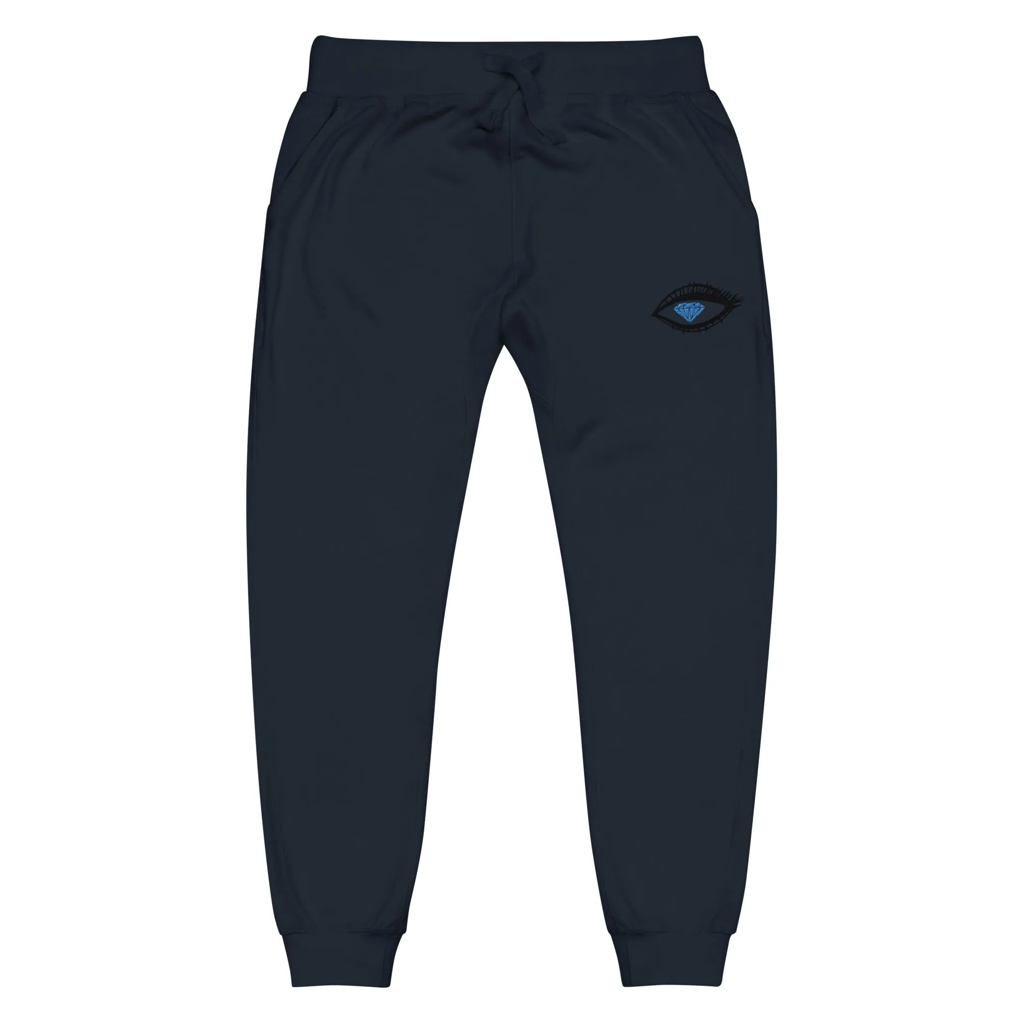 Bejeweled Embroidered Sweatpants
