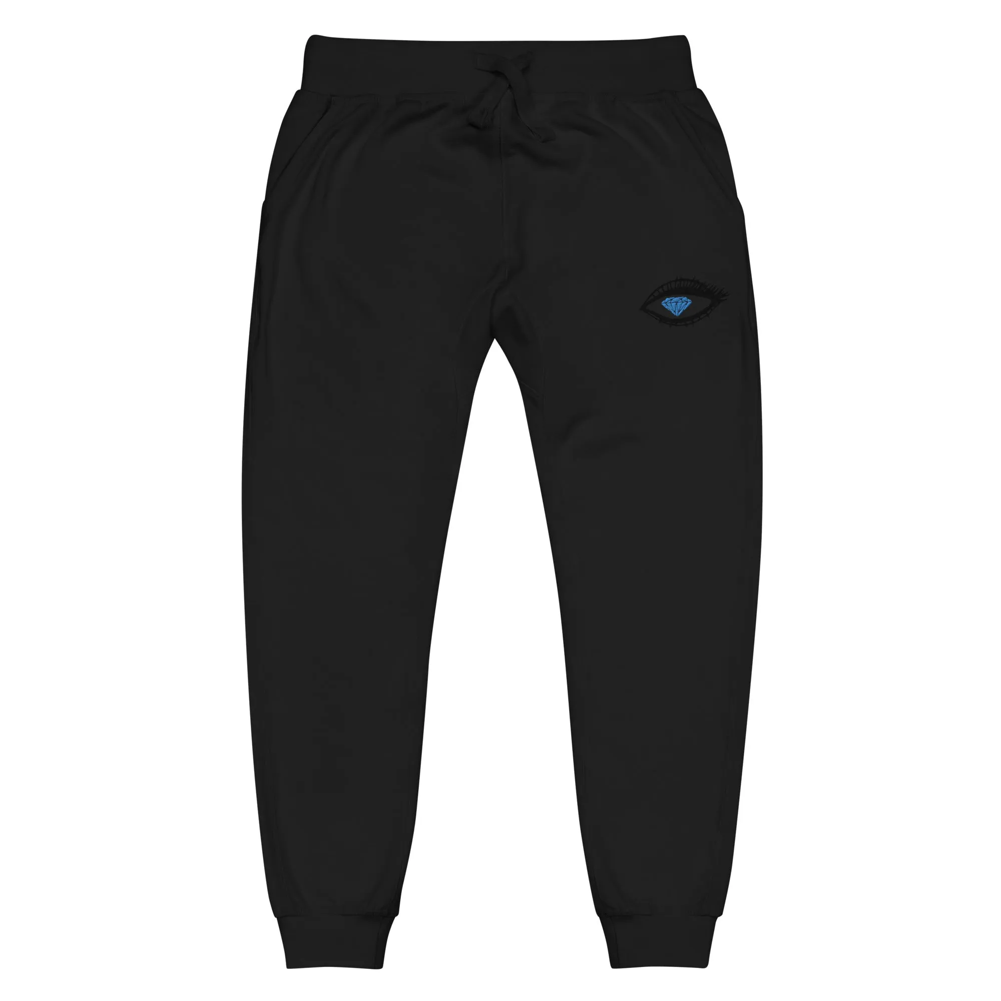 Bejeweled Embroidered Sweatpants