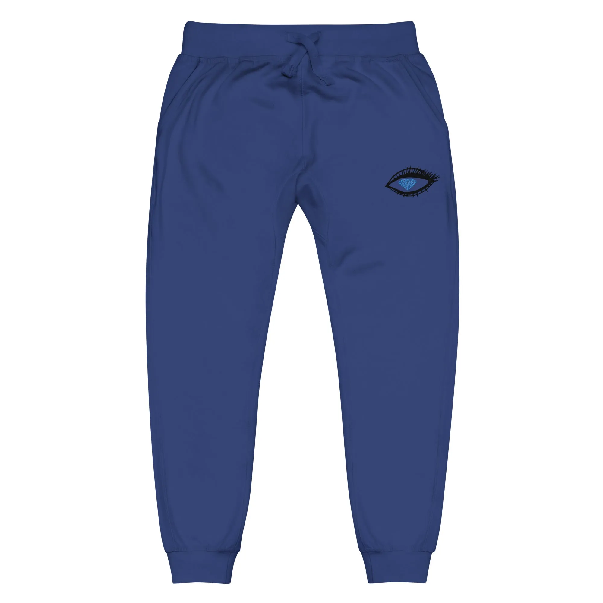 Bejeweled Embroidered Sweatpants