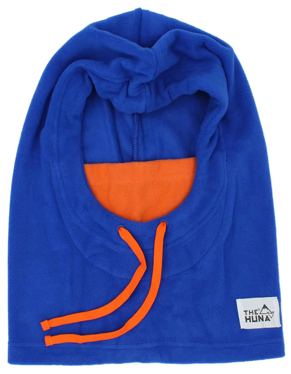 Blue with Orange Mouth & Orange Strings - Normal Fleece