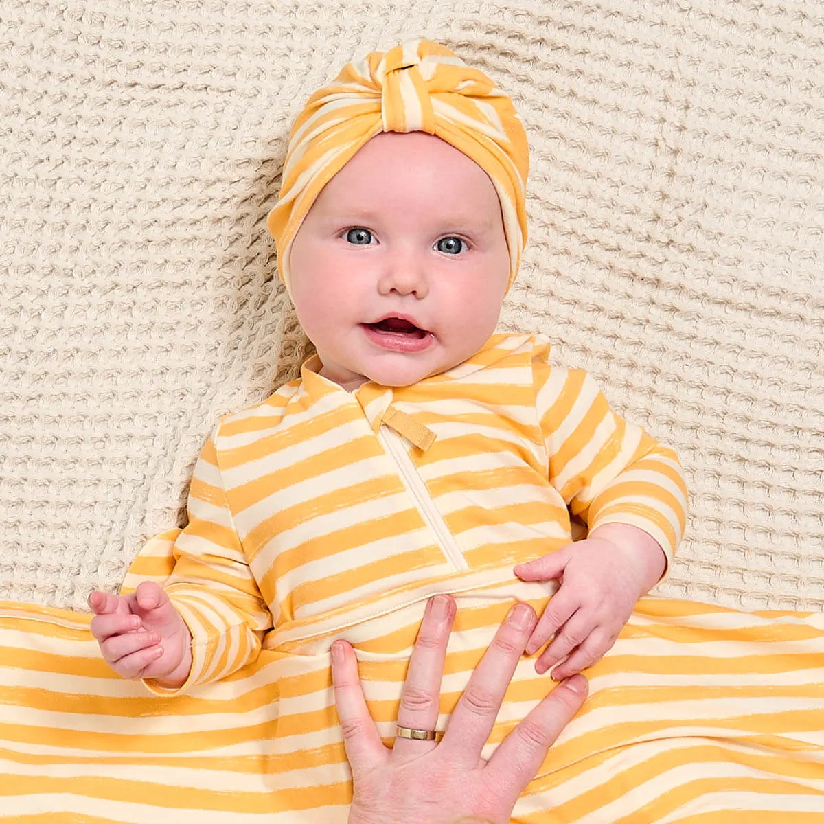 Clownfish - Orange Stripe Baby Blanket