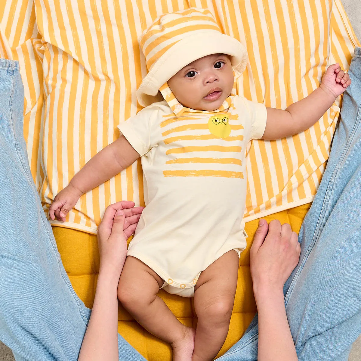 Clownfish - Orange Stripe Baby Blanket