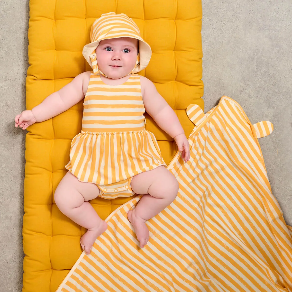 Clownfish - Orange Stripe Baby Blanket