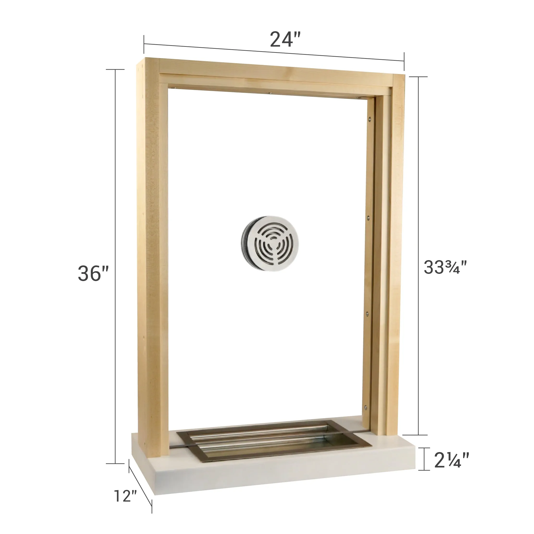 CSE-SW-TW1 | Wood-framed Bullet Resistant Ticket Window | Designer Series