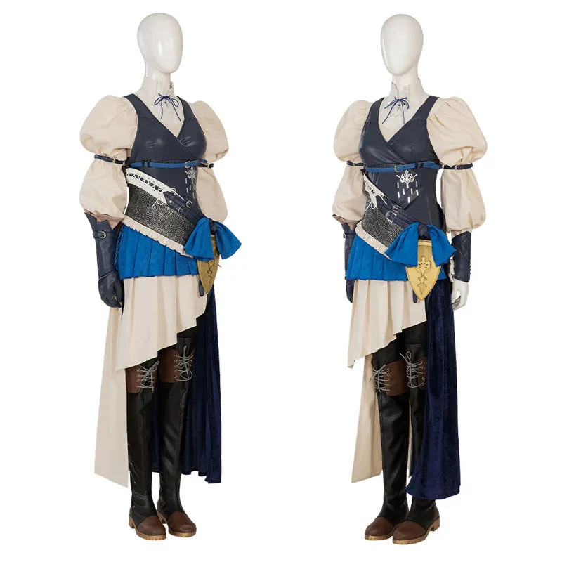 FF16 Jill Warrick Cosplay Game Final Fantasy 16 Costume Halloween Party Suit