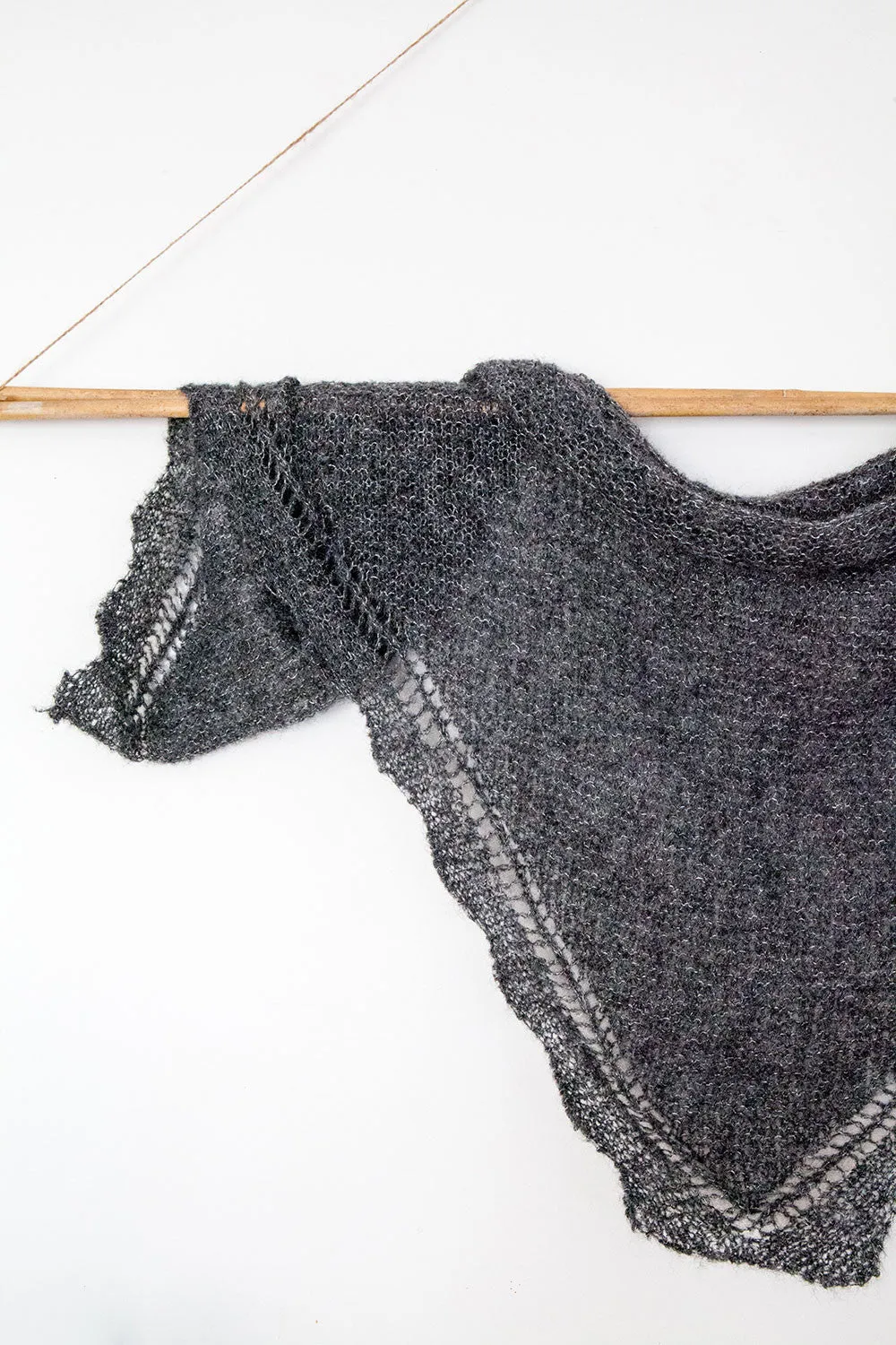 FREE knitting pattern download Wrap 2120 - Alpaca Suri Silk