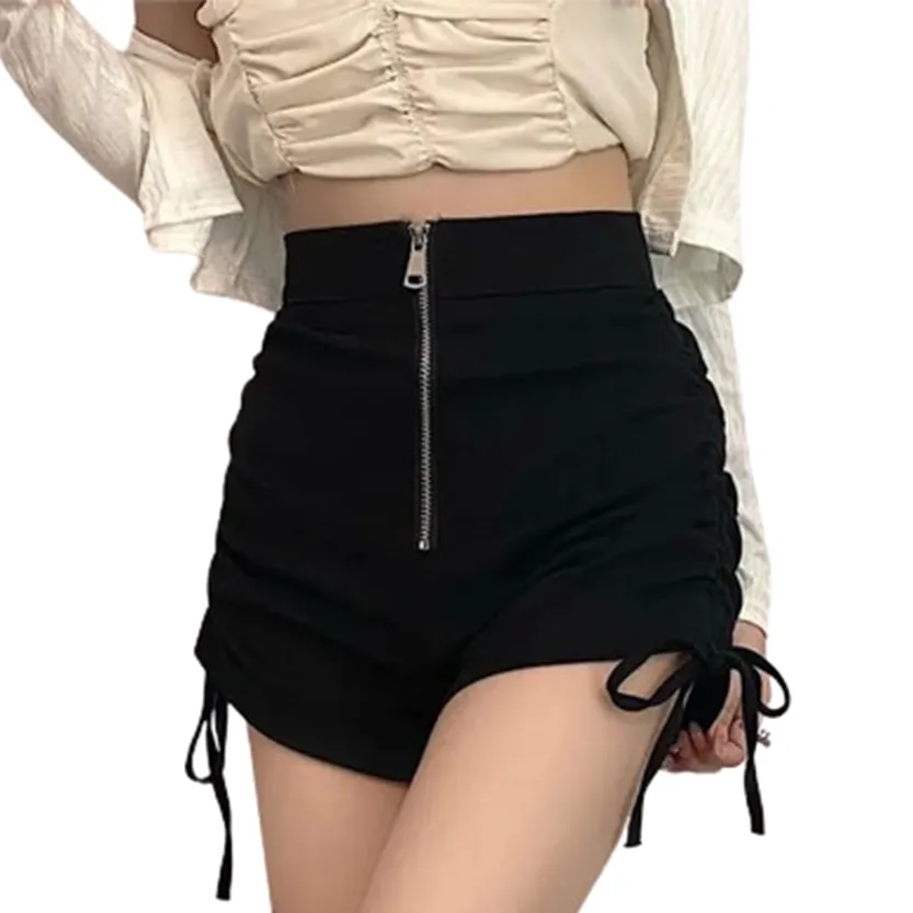 Funki Buys | Shorts | Women's Gothic Drawstring A-line Shorts
