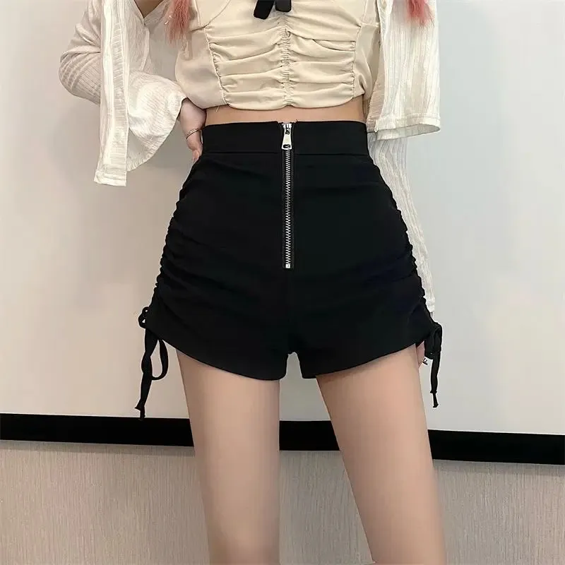 Funki Buys | Shorts | Women's Gothic Drawstring A-line Shorts