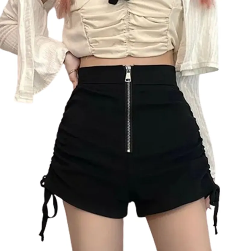 Funki Buys | Shorts | Women's Gothic Drawstring A-line Shorts