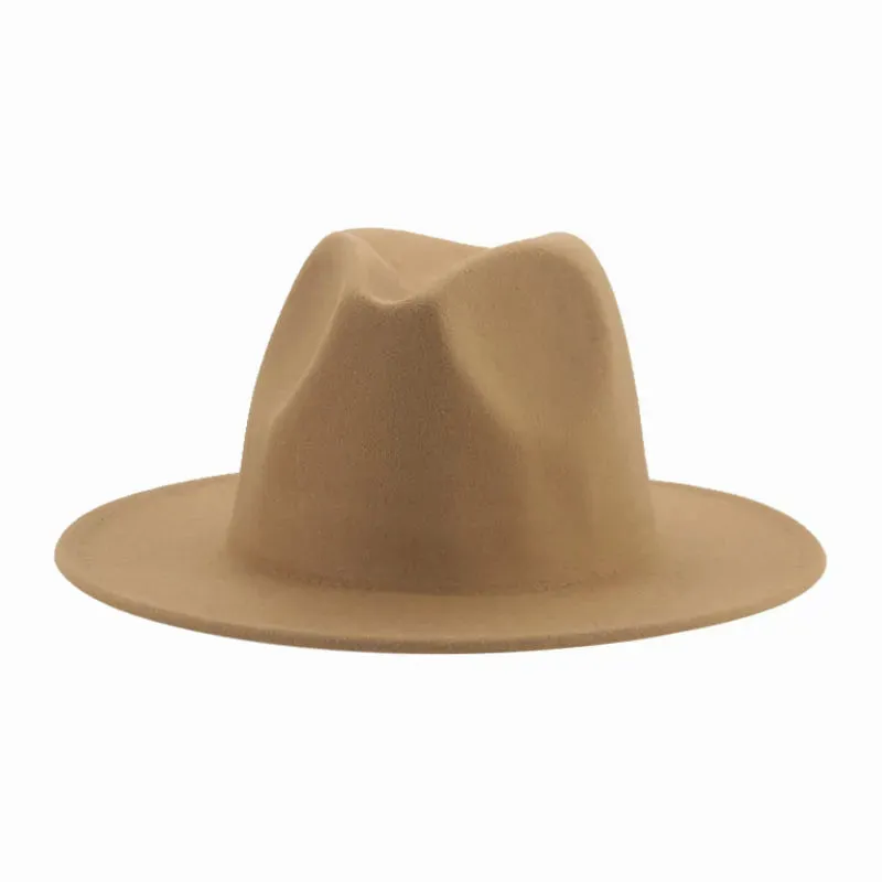 Glamorous Camel Fedora Hat
