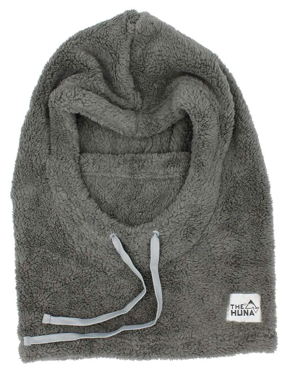 Grey - Fuzzy Fleece Helmet Hoodie