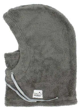 Grey - Fuzzy Fleece Helmet Hoodie