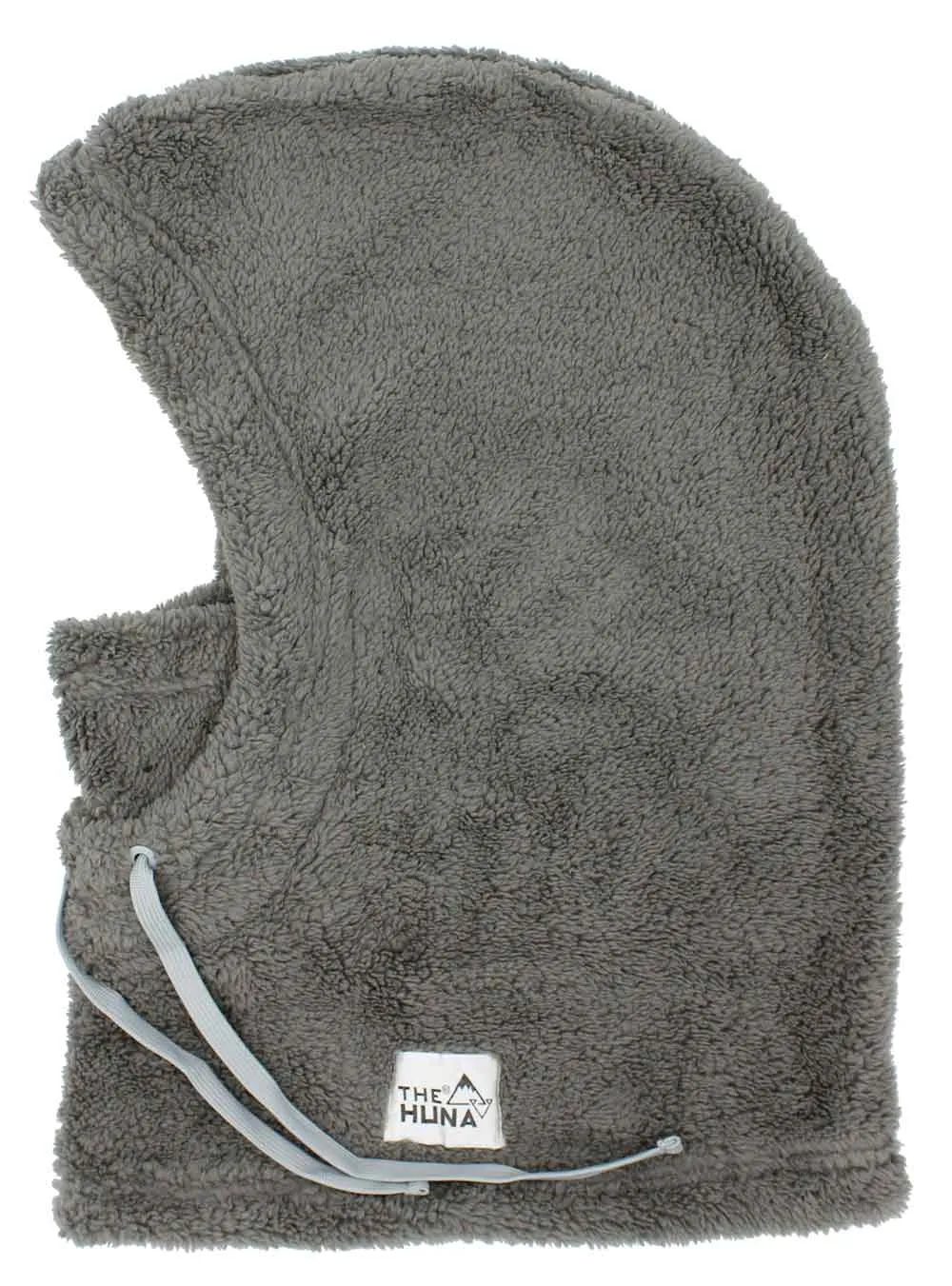 Grey - Fuzzy Fleece Helmet Hoodie