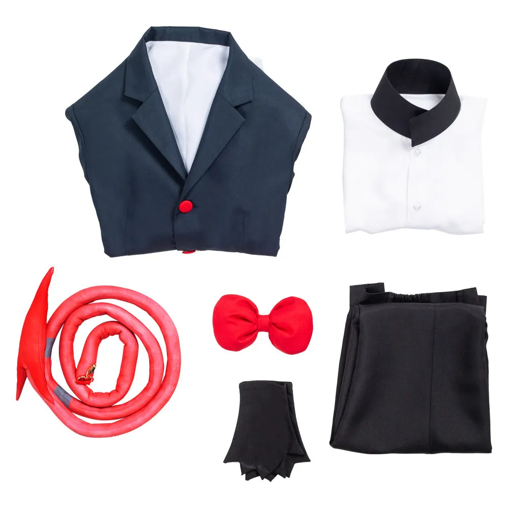 Hazbin Hotel Moxxie Helluva Boss Outfit Halloween Carnival Suit Cosplay Costume