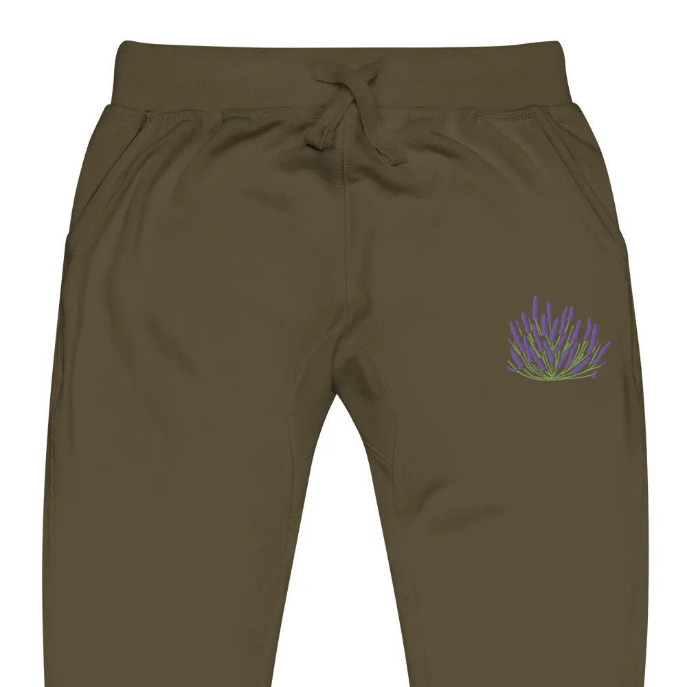 Lavender Haze Embroidered Sweatpants