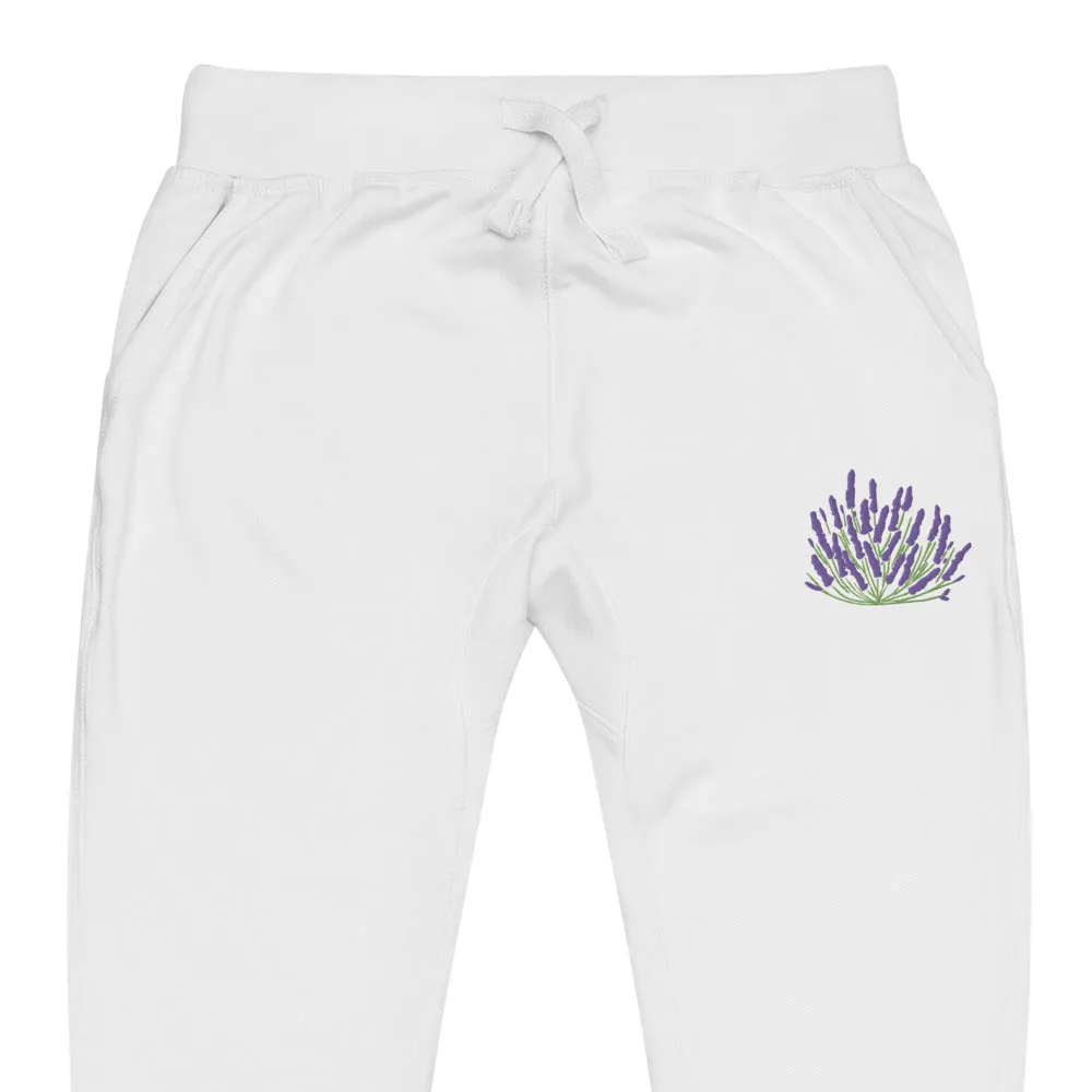 Lavender Haze Embroidered Sweatpants