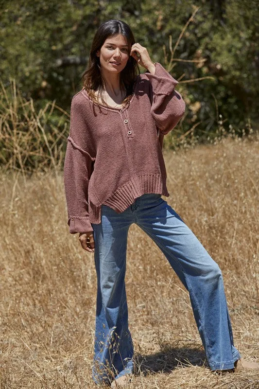 Love Me So Sweater (Mauve)