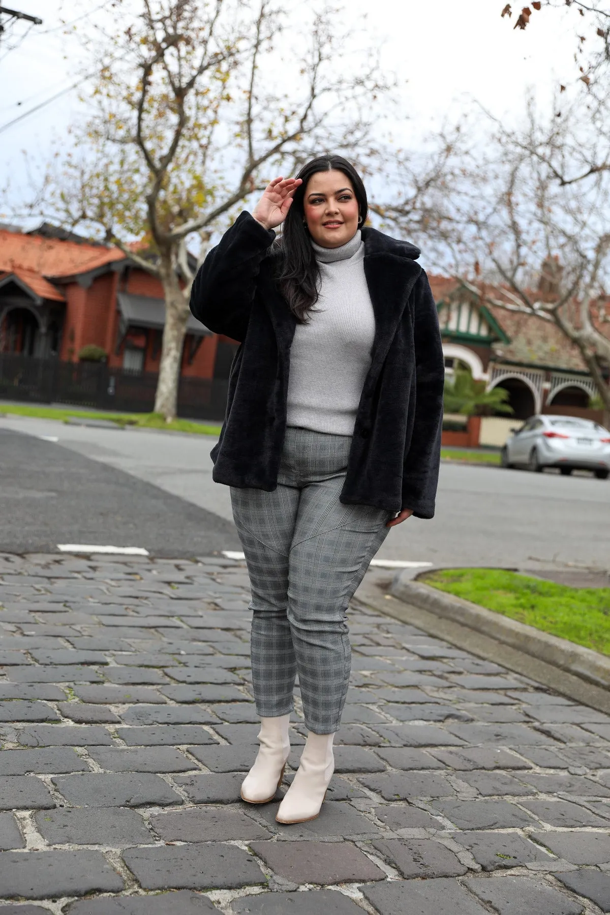 Luka Joggers - Grey Check