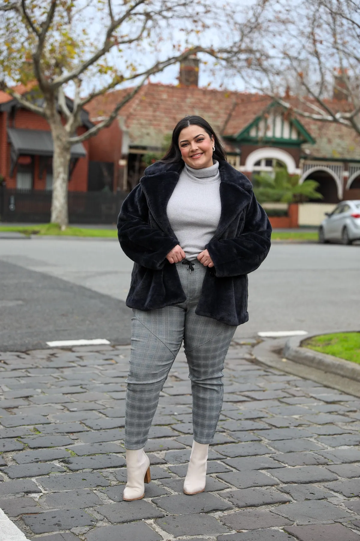 Luka Joggers - Grey Check
