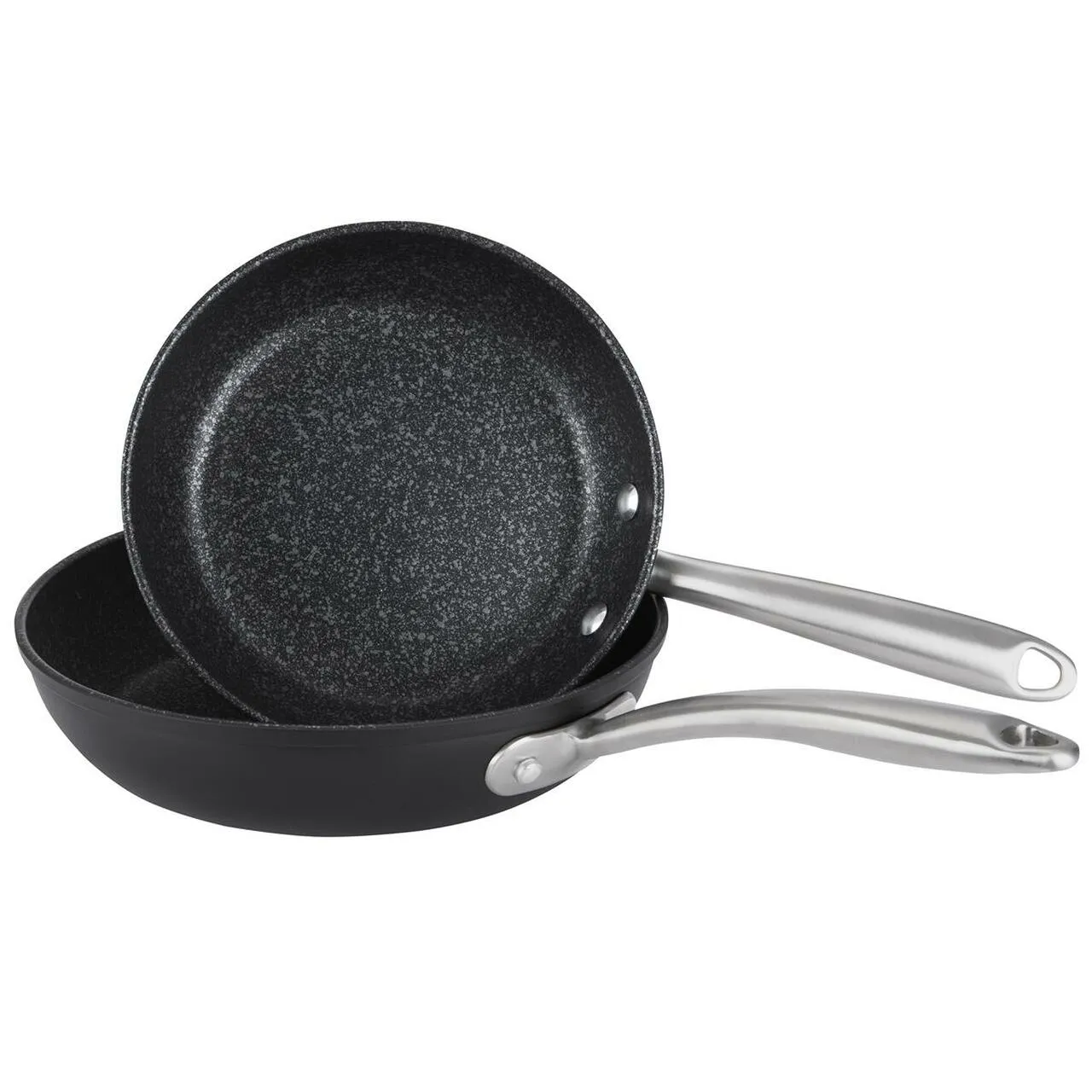 Prestige Scratch Guard Aluminium Frypan 2-Pack