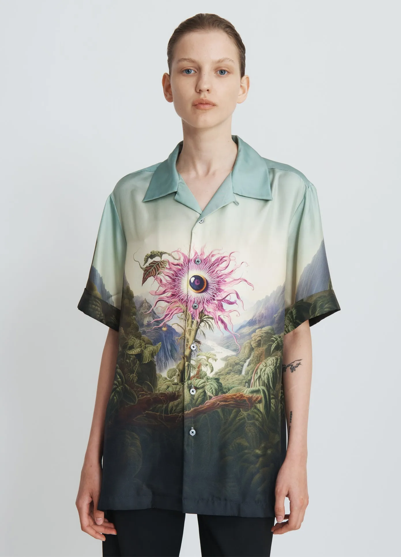 Printed Short Sleeve Shirt