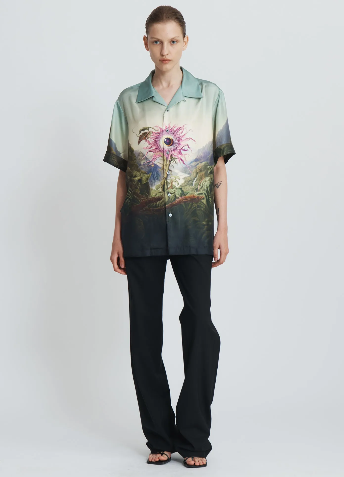 Printed Short Sleeve Shirt