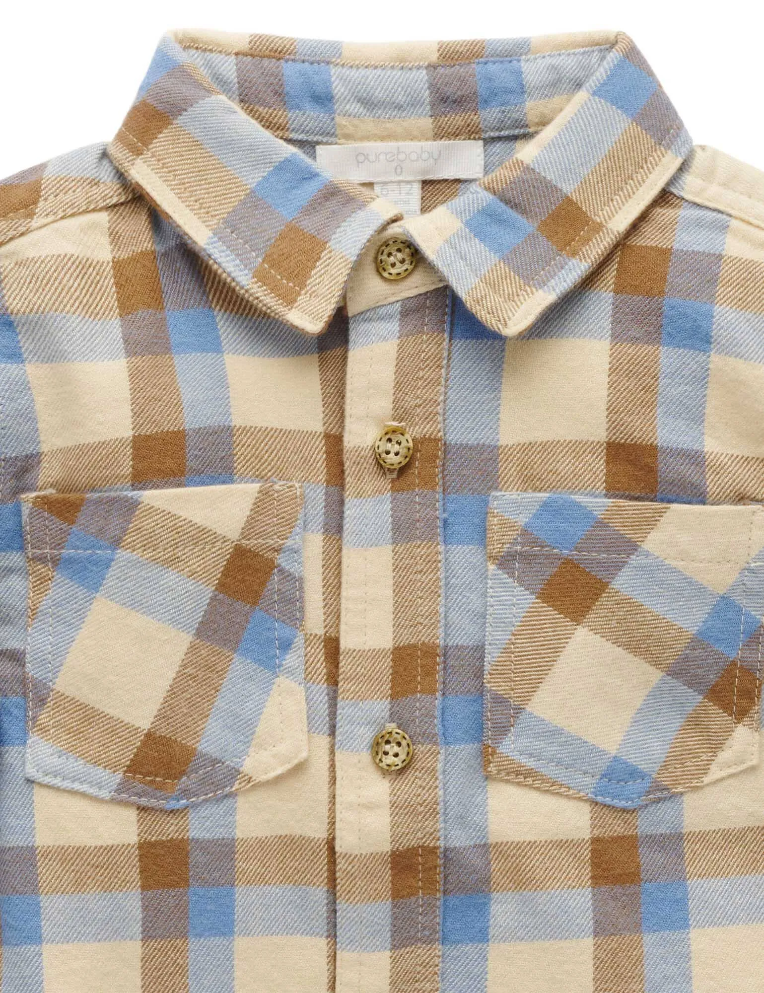 Purebaby - Farm Check Shirt
