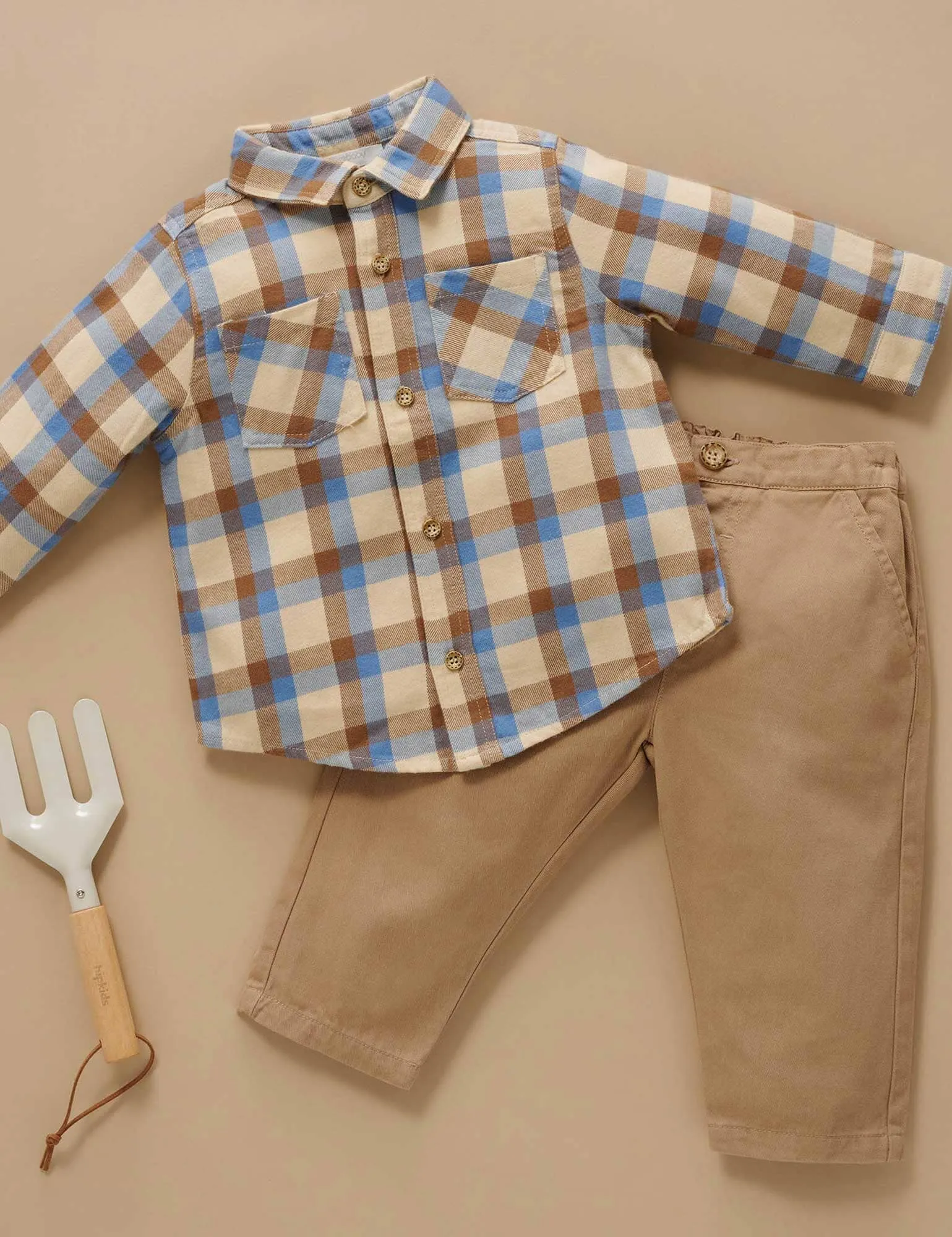 Purebaby - Farm Check Shirt