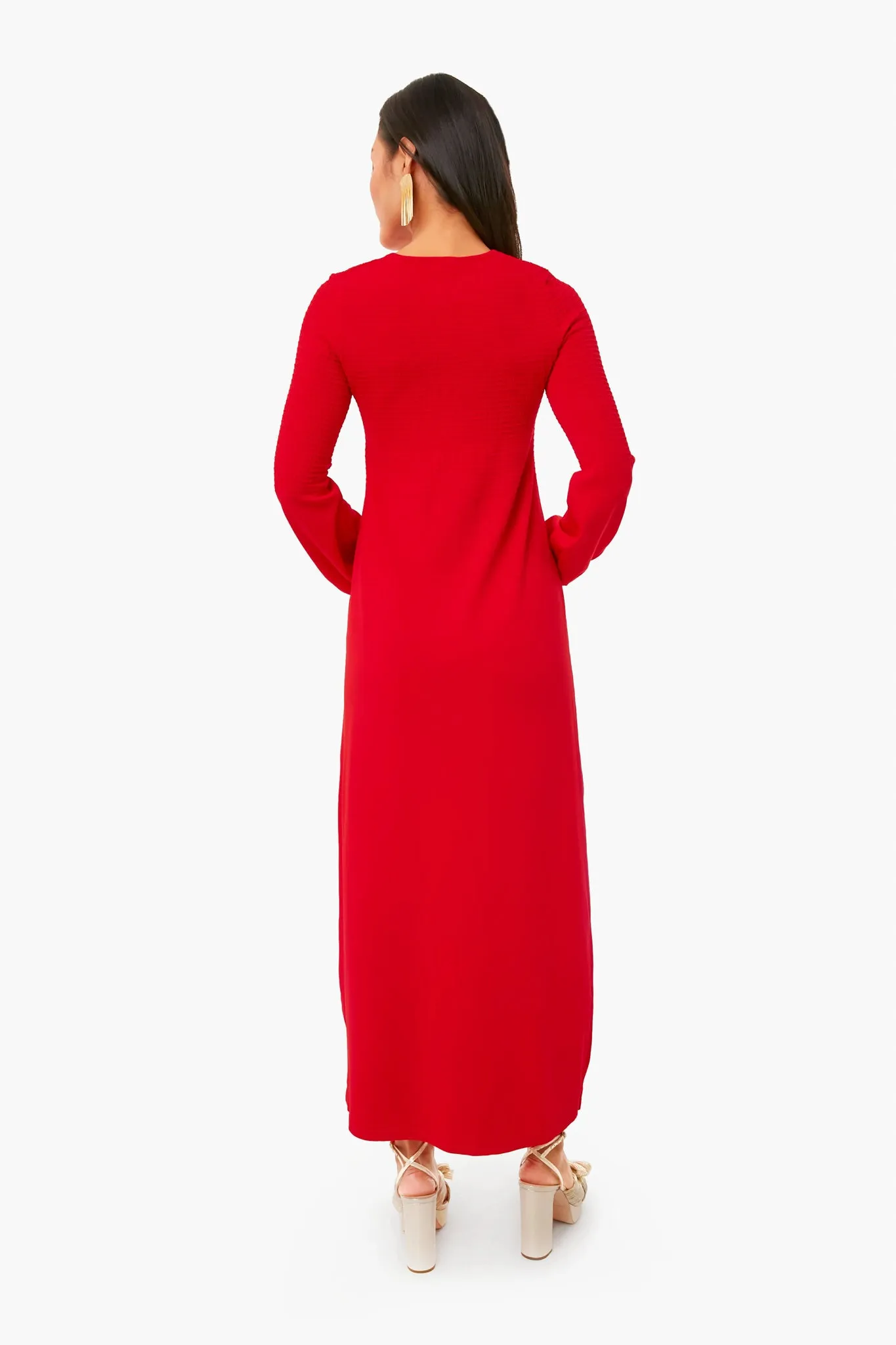 Red Lennox Dress