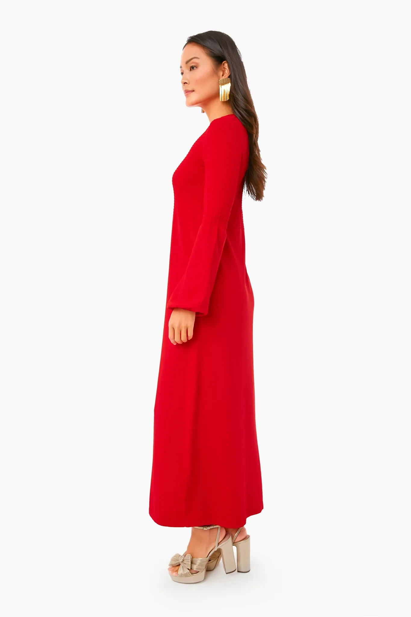 Red Lennox Dress