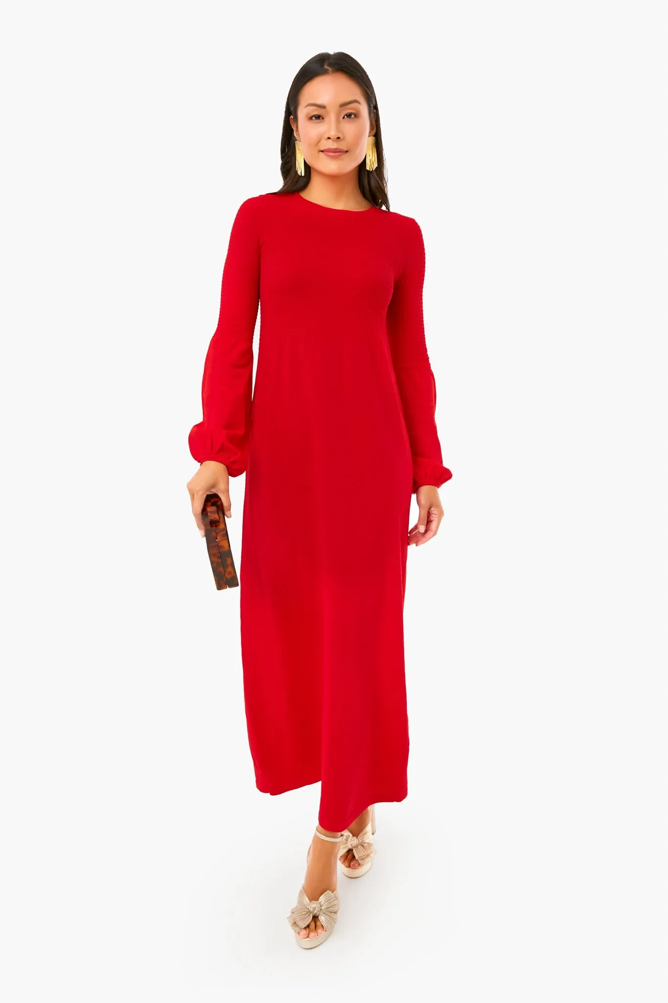 Red Lennox Dress