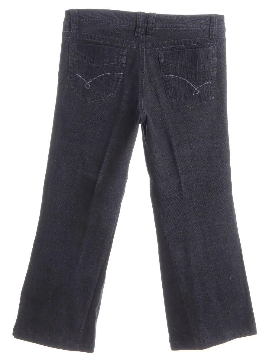 Reworked Gina Wide Leg Cropped Cords - W32
