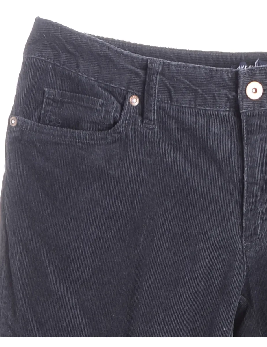 Reworked Gina Wide Leg Cropped Cords - W33