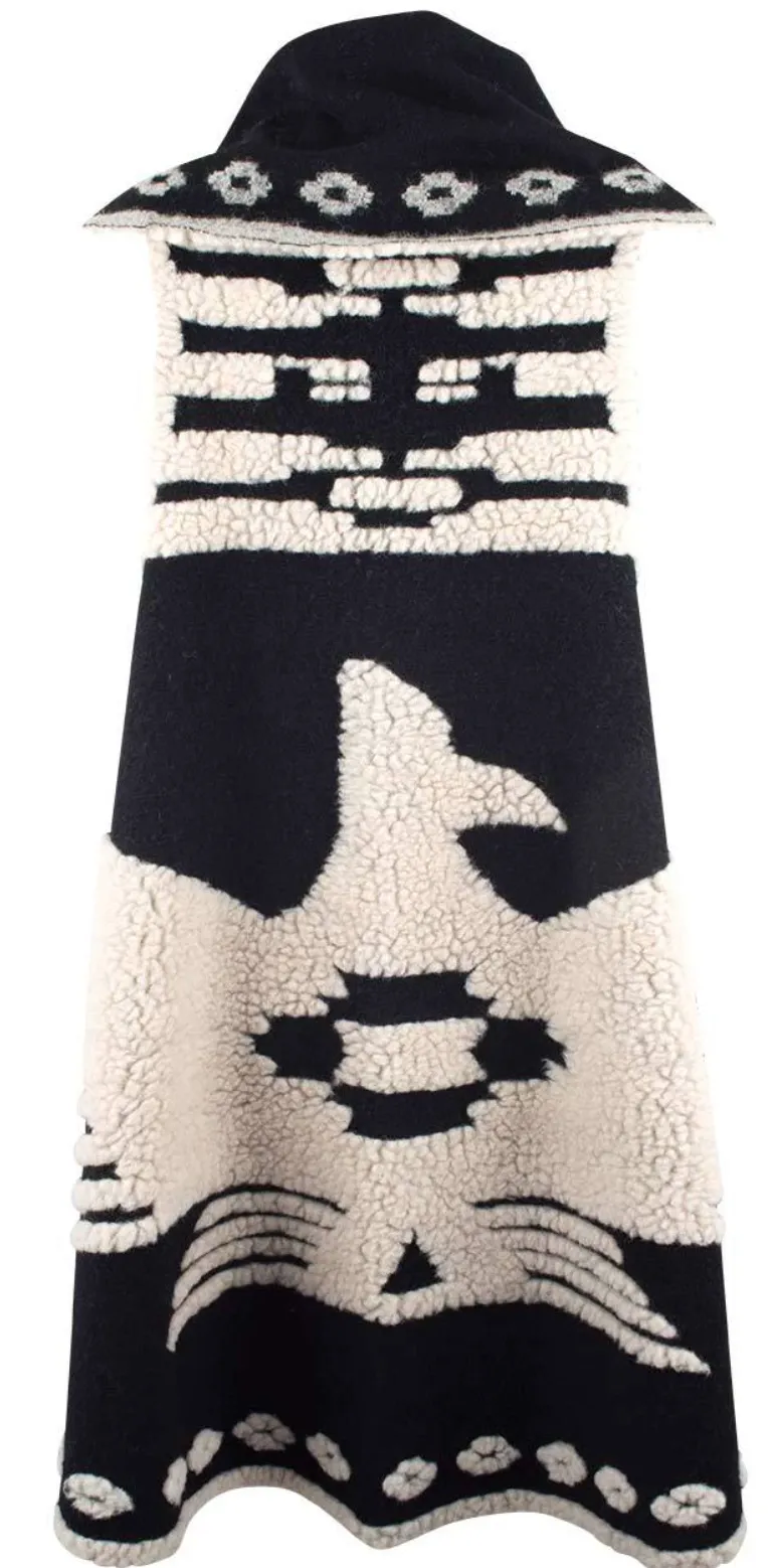 Thunderbird Aztec Wool Vest One Size
