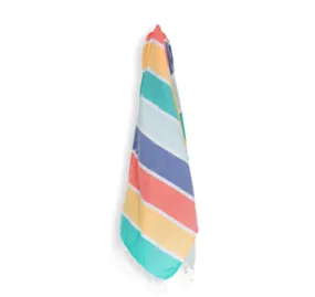 Turkish Towel : Thick Stripe, Warm