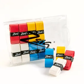 Zsig PU Overgrips | 12-Grip Wallet (Colours)